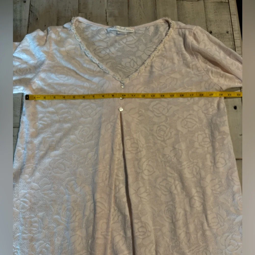 Eileen West 100% Cotton Night Gown Size Large - Picture 6 of 9